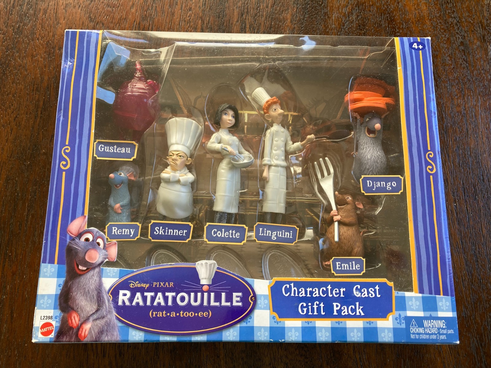 Disney Pixar Ratatouille Character Cast Gift Pack 7 Figure Mattel NIB 2007 Disney Pixar Ratatouille Character Cast Gift Pack 7 Figure Mattel NIB 2007