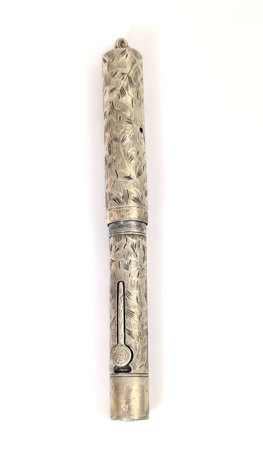 Antique Waterman Ideal Sterling Silver Fountain Pen, #452 1/2V, 3-5/8''long Antique Waterman Ideal Sterling Silver Fountain Pen, #452 1/2V, 3-5/8''long