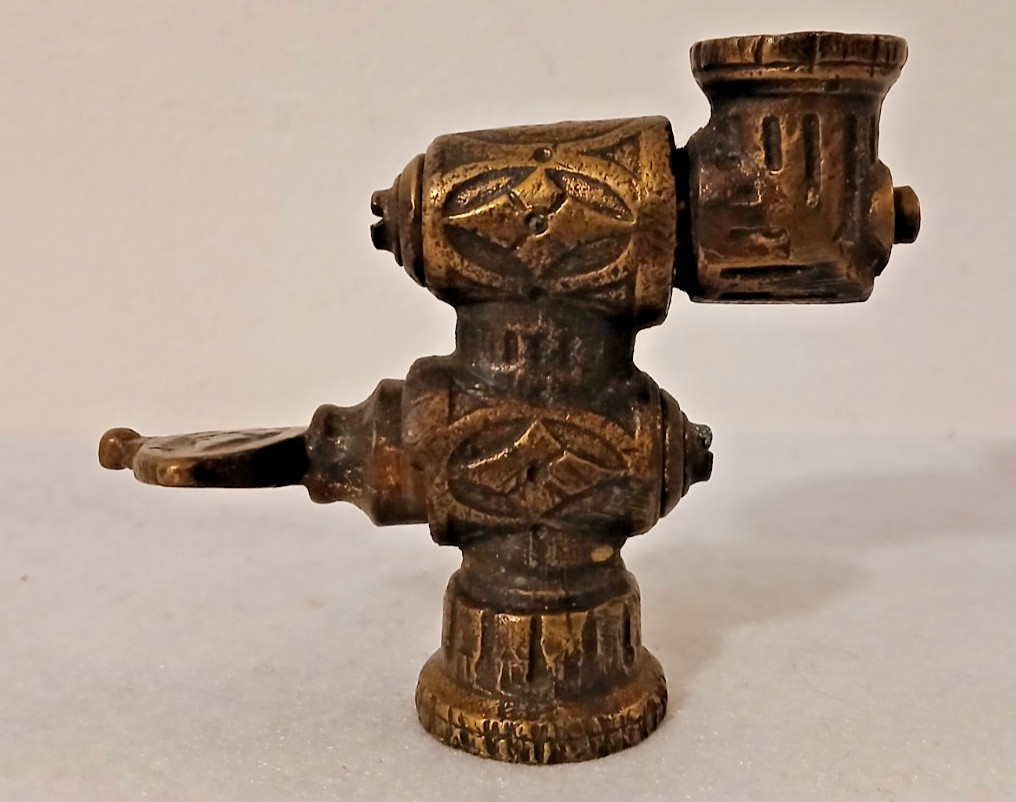 Antique Late 1800s - Early 1900s Ornate Brass Petcock Steam Value Steampunk Antique Late 1800s - Early 1900s Ornate Brass Petcock Steam Value Steampunk
