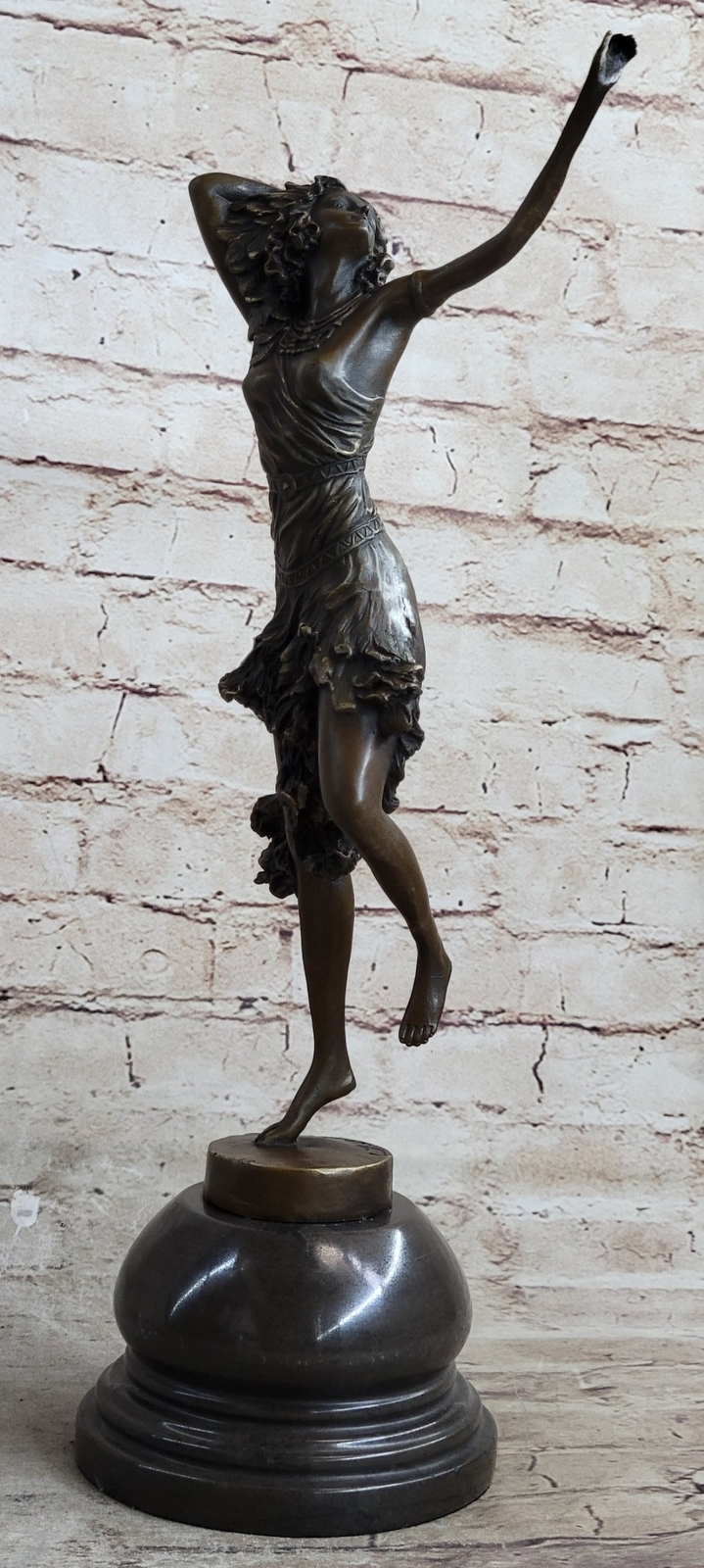100% Solid genuine Bronze Colinet Dancer Home office Decoration Decor Figurine 100% Solid genuine Bronze Colinet Dancer Home office Decoration Decor Figurine