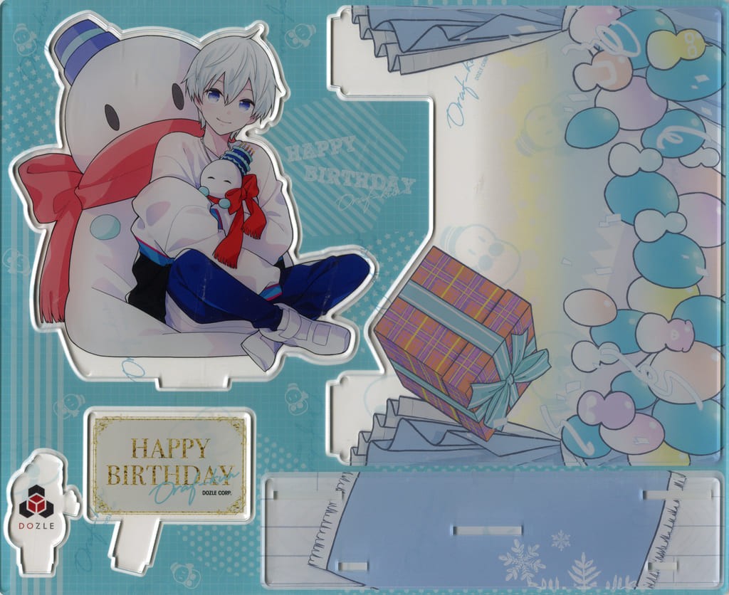 Dozle Corp Orafukun Acrylic Diorama Birthday Goods 2023 Japan Dozle Corp Orafukun Acrylic Diorama Birthday Goods 2023 Japan