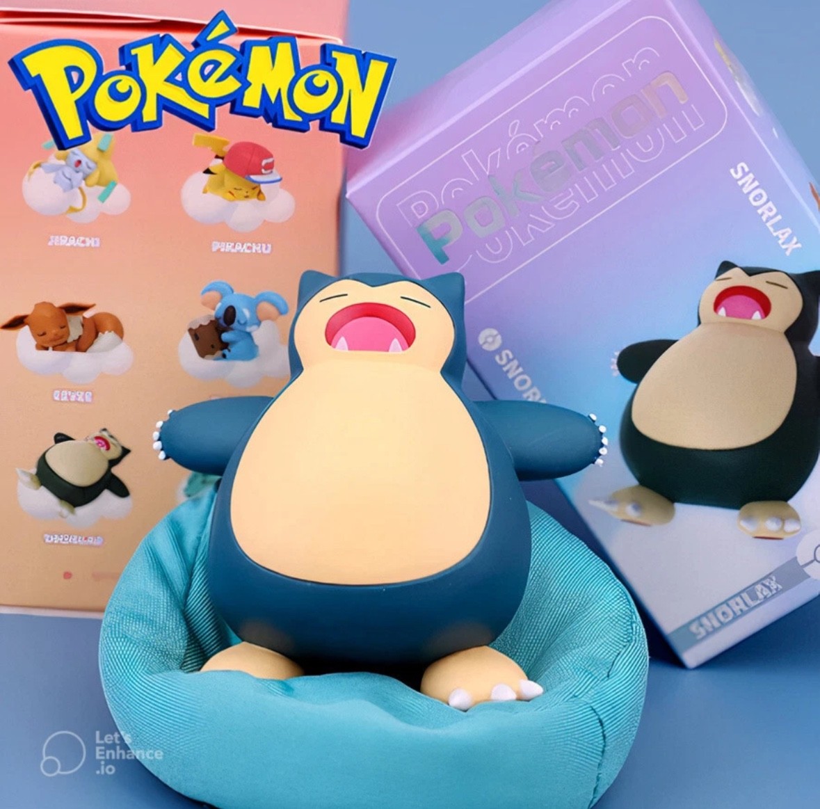 Pokemon Vinyl Figure Sleeping Pikachu Snorlax Eevee Bulbasaur Slowpoke Munchlax Pokemon Vinyl Figure Sleeping Pikachu Snorlax Eevee Bulbasaur Slowpoke Munchlax