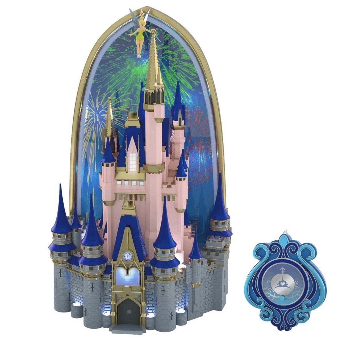 Hallmark 2026 Walt Disney World Cinderella Castle Tree Topper with Light & Sound