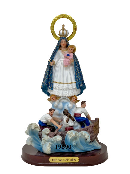 Virgen Caridad del Cobre / Virgin Charity 12 Inch Statue Virgen Caridad del Cobre / Virgin Charity 12 Inch Statue