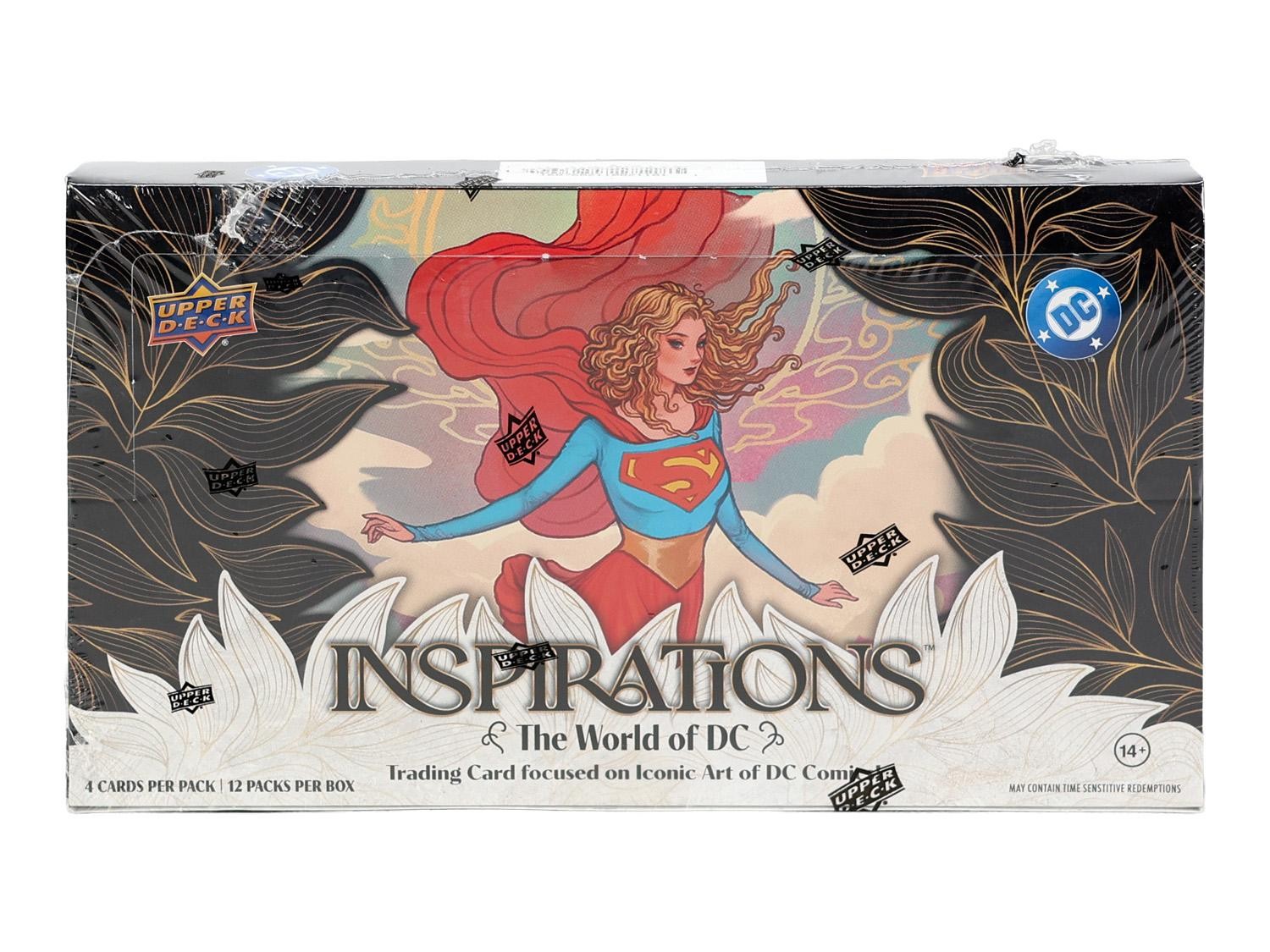 INSPIRATIONS THE WORLD OF DC HOBBY BOX (UPPER DECK 2026) INSPIRATIONS THE WORLD OF DC HOBBY BOX (UPPER DECK 2026)