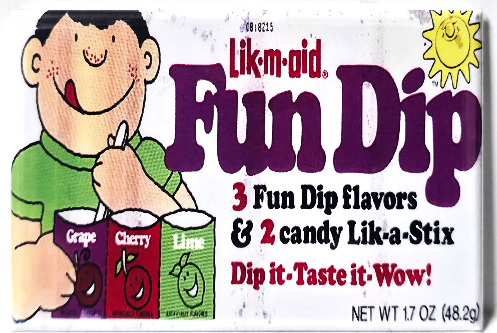 Fun Dip Vintage Candy Box 2"x3" Fridge Locker MAGNET Lik M Aid New Fun Dip Vintage Candy Box 2"x3" Fridge Locker MAGNET Lik M Aid New