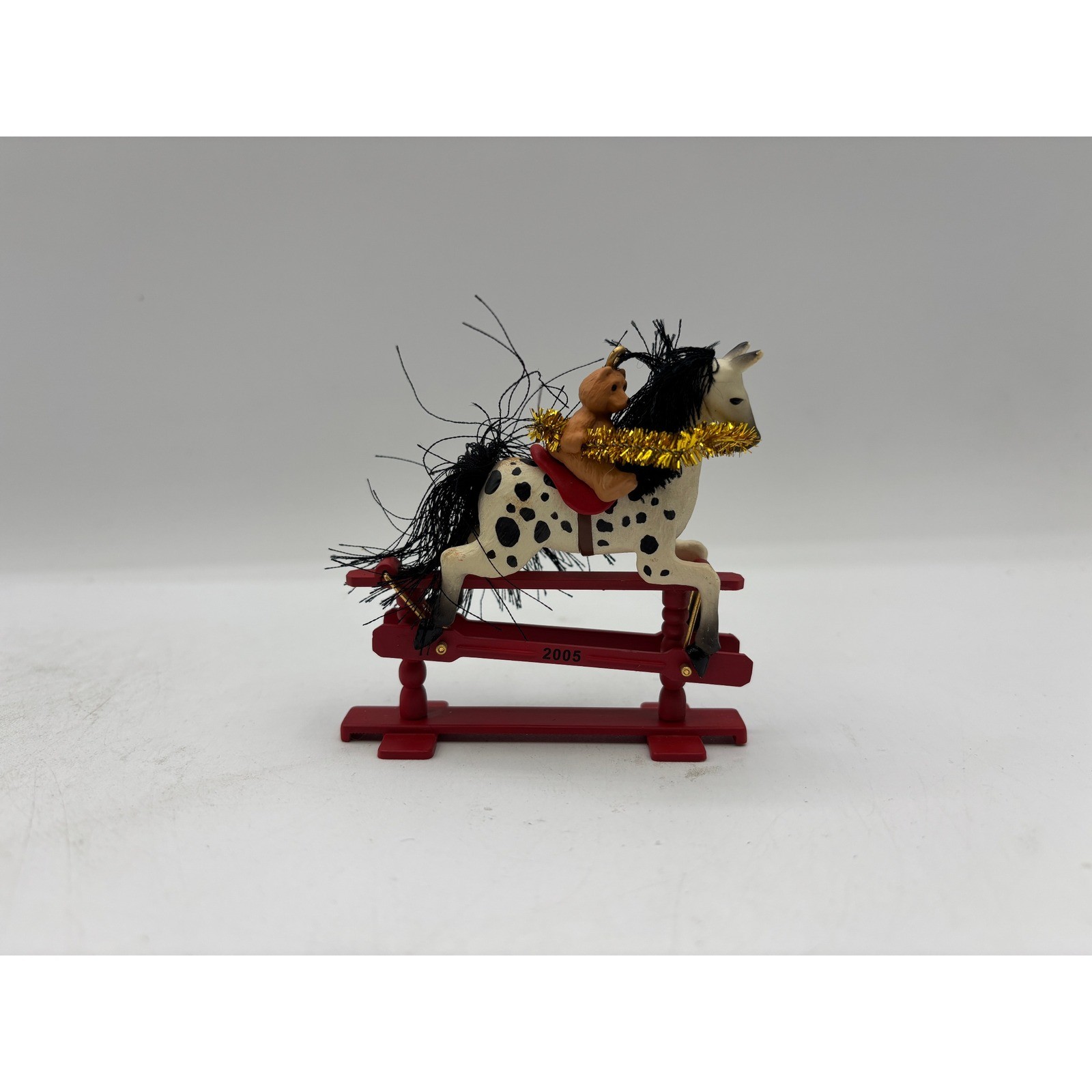Hallmark Keepsake Ornament 2005 Vintage A Pony for Christmas 8th in the Series Hallmark Keepsake Ornament 2005 Vintage A Pony for Christmas 8th in the Series