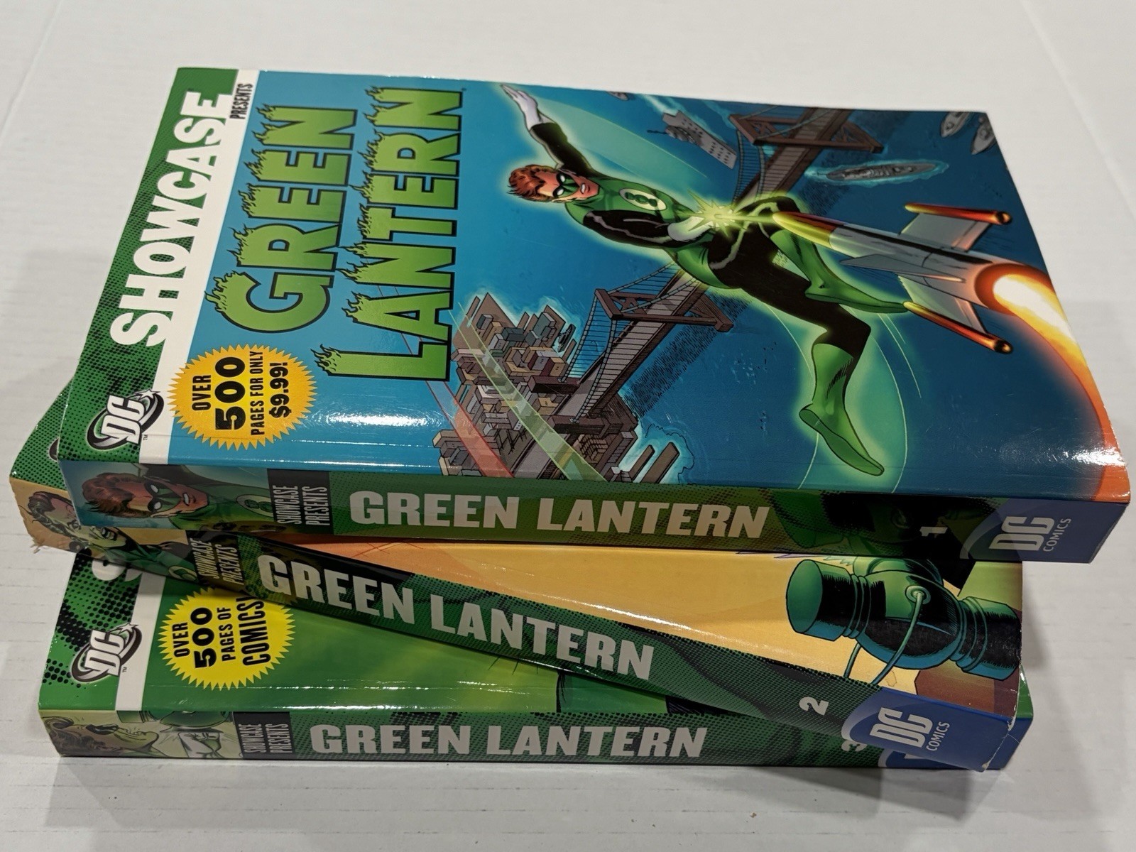 Lot Of 3: DC Showcase Presents GREEN LANTERN Vol 1 2 3 Silver Age OOP TPB Hal Lot Of 3: DC Showcase Presents GREEN LANTERN Vol 1 2 3 Silver Age OOP TPB Hal