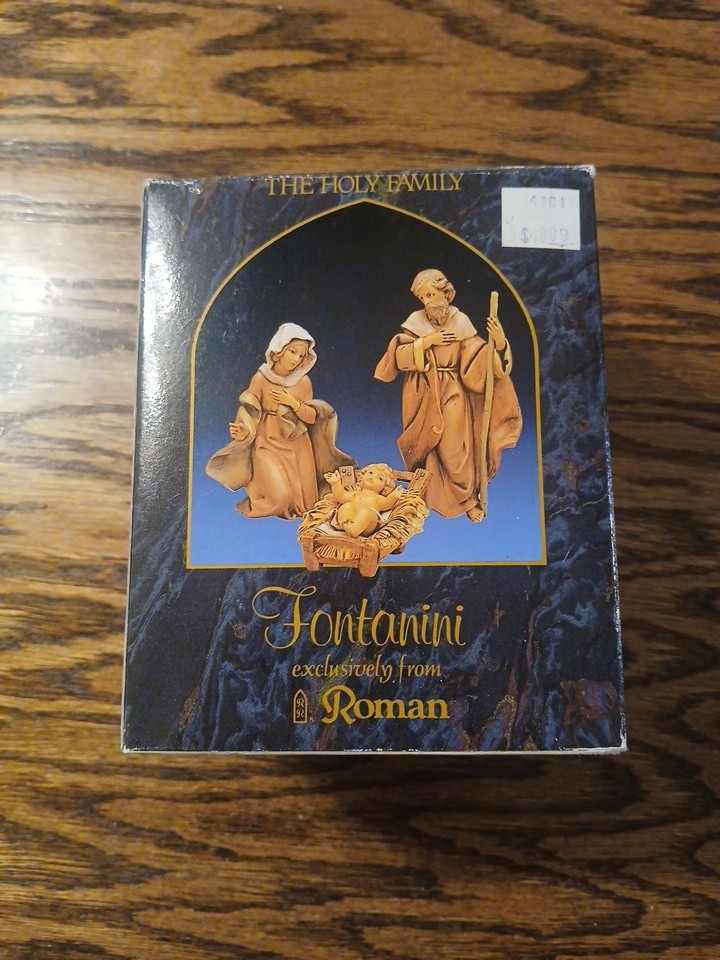 NEW Fontanini The  Holy Family 5" Figure Set 71503 Mary Joseph & Baby Jesus