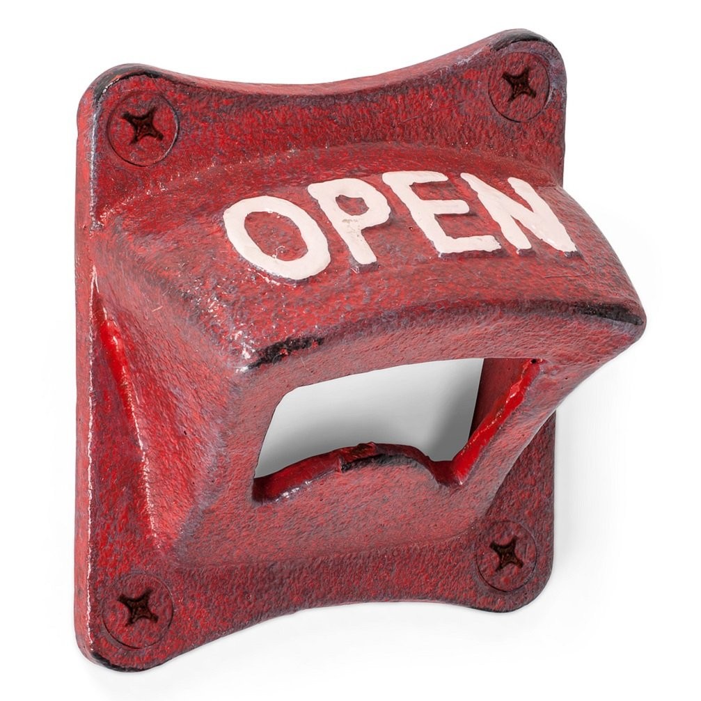 Abbott Collection Square Open Wall Bottle Opener Abbott Collection Square Open Wall Bottle Opener