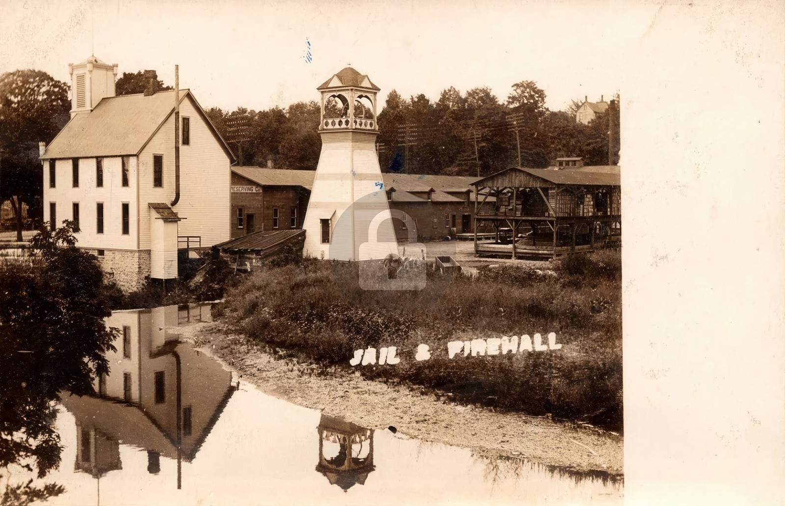 Silver Creek NY New York Jail & Fire Hall 1910s RPPC Photo Postcard COPY Silver Creek NY New York Jail & Fire Hall 1910s RPPC Photo Postcard COPY