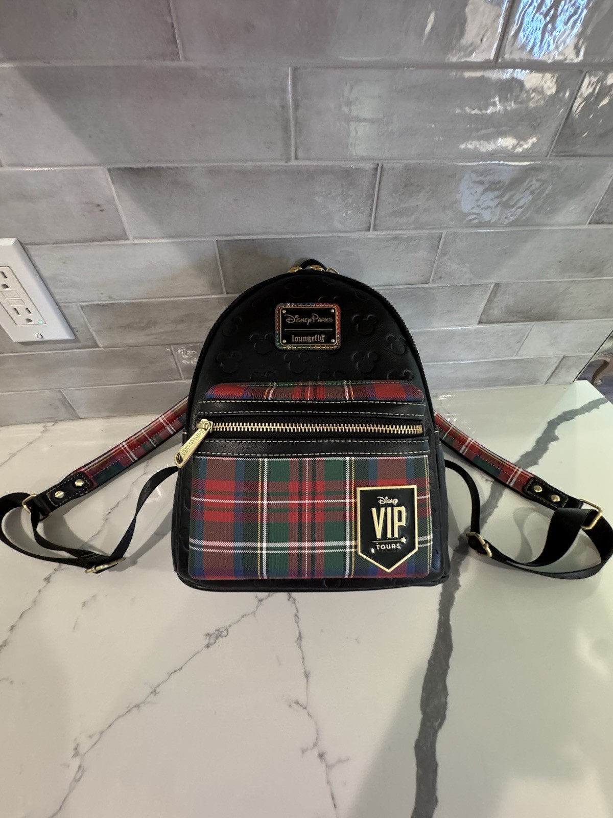 Disney World Exclusive Disney VIP Tours Loungefly Backpack Disney World Exclusive Disney VIP Tours Loungefly Backpack