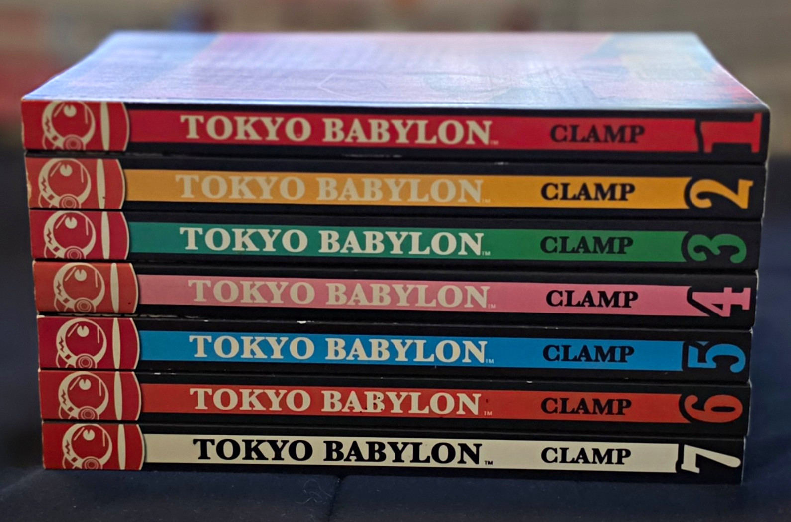 Tokyo Babylon Vol. 1-7 Complete Set Clamp Tokyopop First Printings Eng. UNREAD