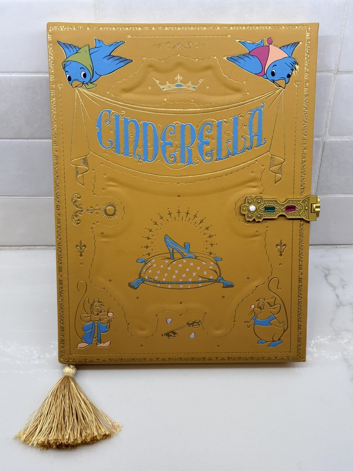 Large Disney Cinderella Storybook Original 2020 Journal 11" x 8 3/4" see note Large Disney Cinderella Storybook Original 2020 Journal 11" x 8 3/4" see note