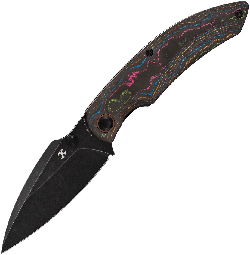 Kansept Knives Falk Linerlock 80s Carbon Fiber Folding Elmax Pocket Knife 1142A2 Kansept Knives Falk Linerlock 80s Carbon Fiber Folding Elmax Pocket Knife 1142A2