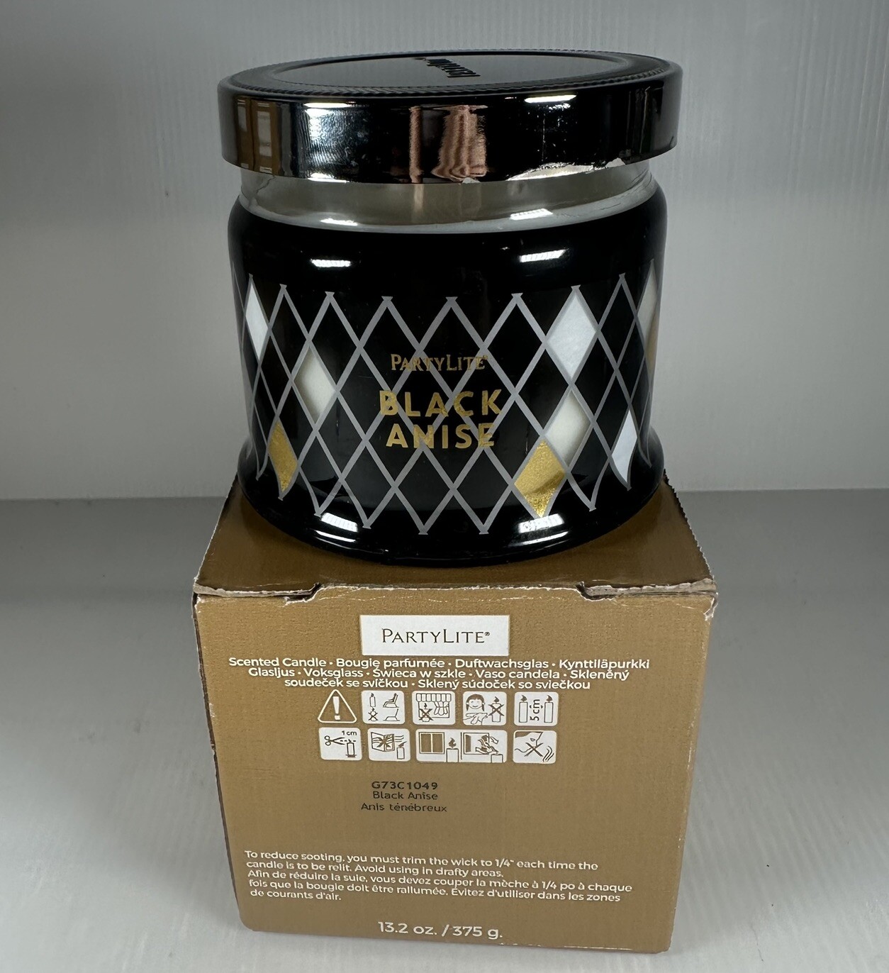 Partylite BLACK ANISE SIGNATURE 3-wick JAR CANDLE BRAND NEW - 13.2oz Partylite BLACK ANISE SIGNATURE 3-wick JAR CANDLE BRAND NEW - 13.2oz
