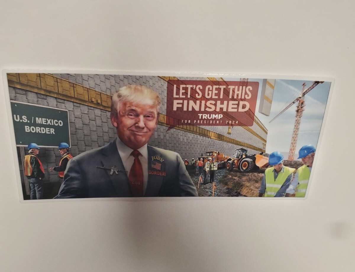 TRUMP 2024 BLOOD BATH 🛁 STICKER TRUMP 2024 BLOOD BATH 🛁 STICKER