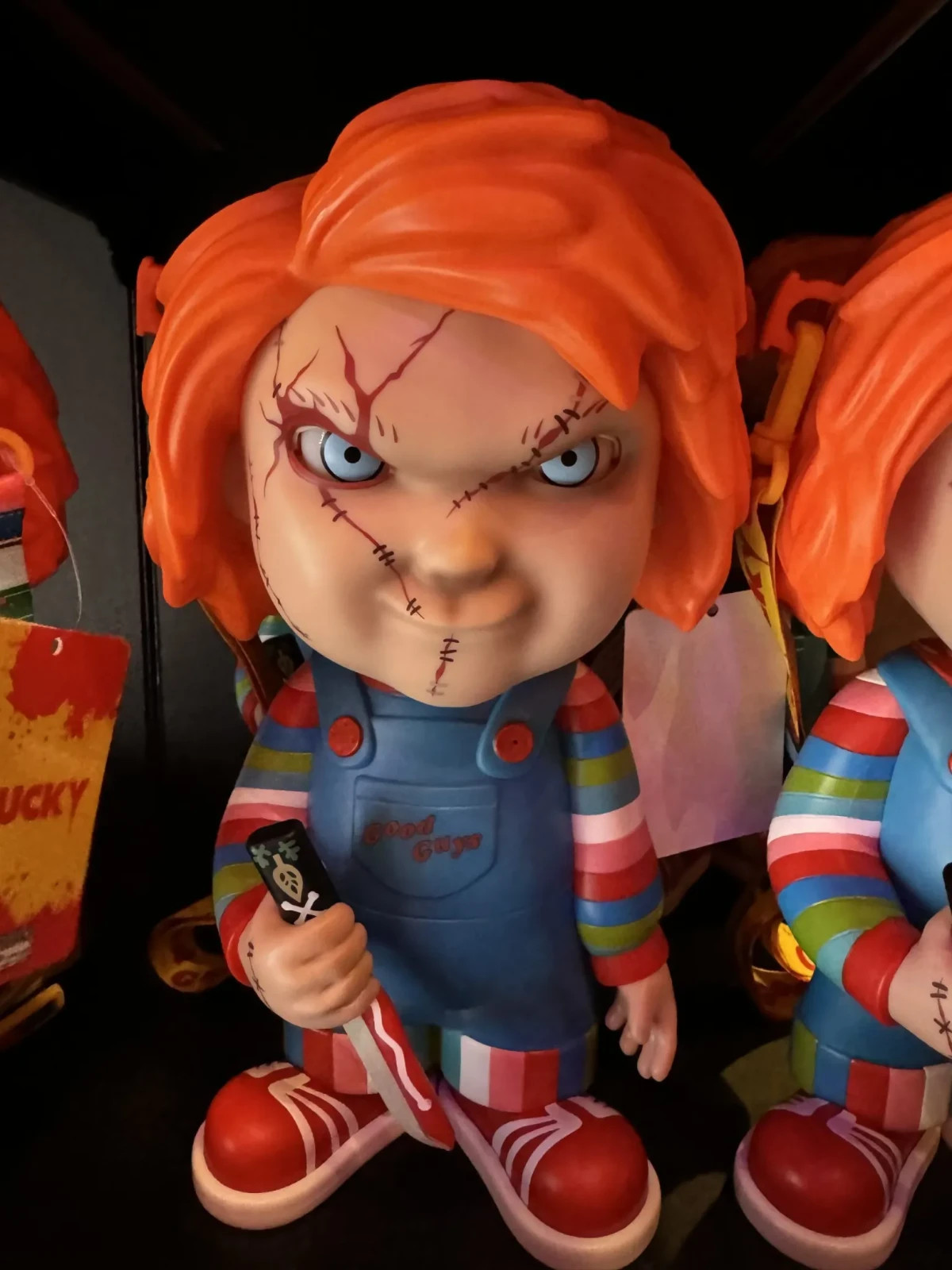 Universal Studios Halloween Horror Nights Animated Chucky Popcorn Bucket Universal Studios Halloween Horror Nights Animated Chucky Popcorn Bucket