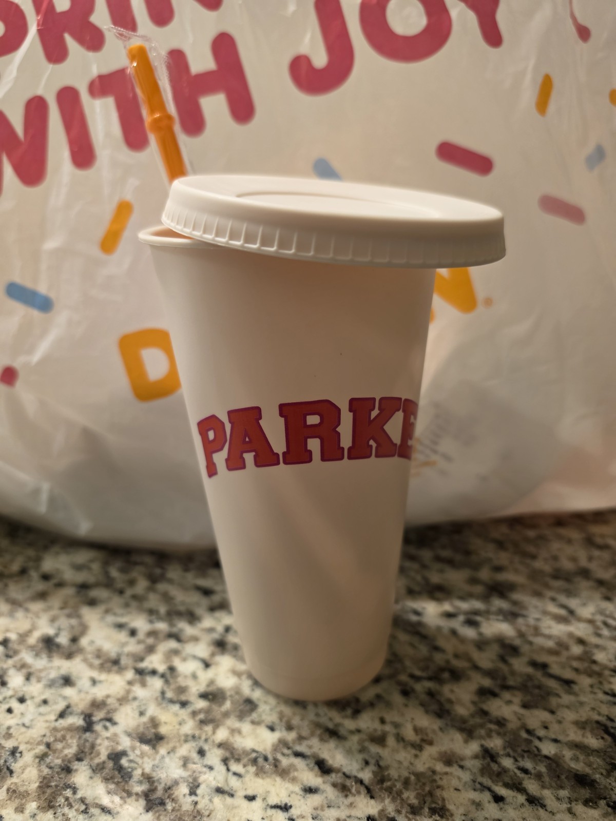 Limited Edition Dunkin' x Parke Tumbler Cupš„¤ š© Authentic Limited Edition Dunkin' x Parke Tumbler Cupš„¤ š© Authentic