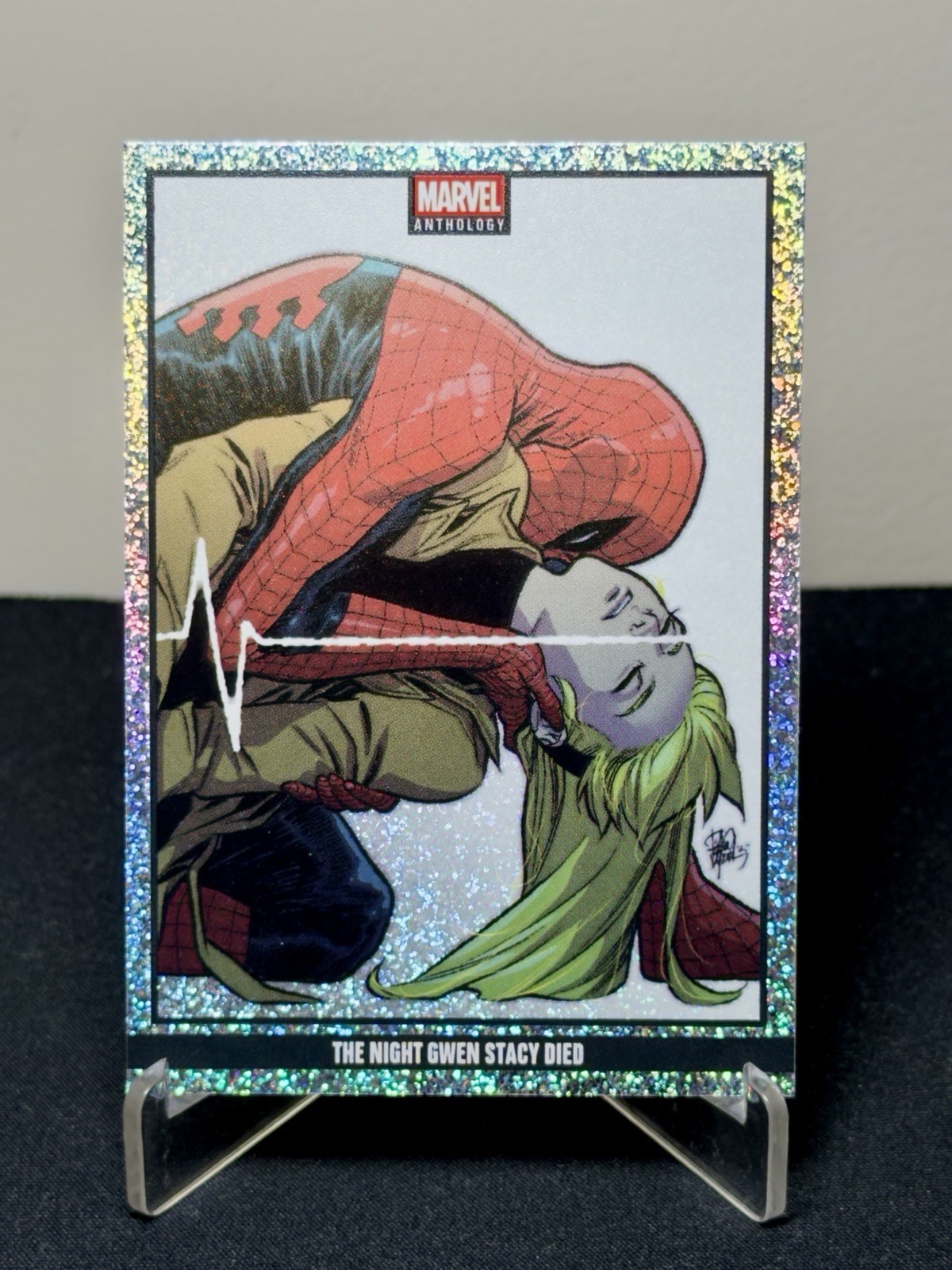 2025 Panini Marvel Anthology The Night Gwen Stacy Died Stardust Holo 2025 Panini Marvel Anthology The Night Gwen Stacy Died Stardust Holo