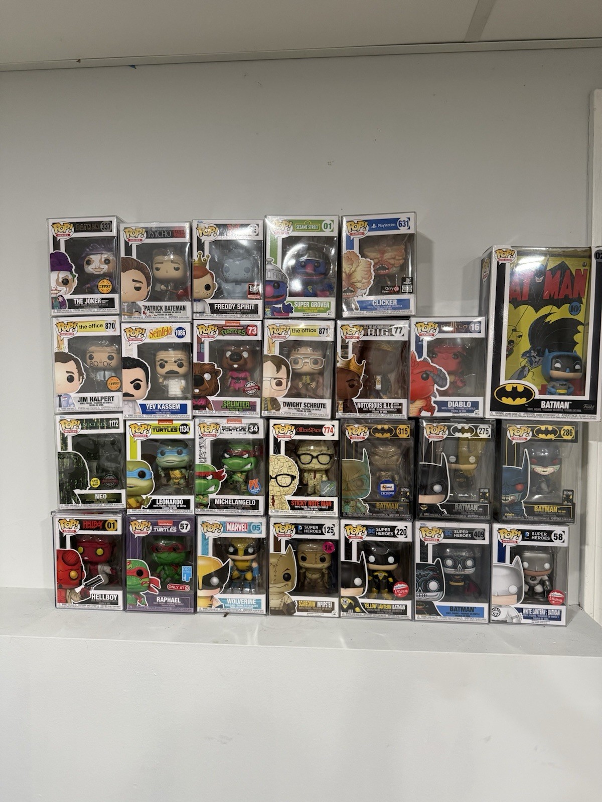 FUNKO POP COLLECTION NEW IN BOX WITH CASES FUNKO POP COLLECTION NEW IN BOX WITH CASES
