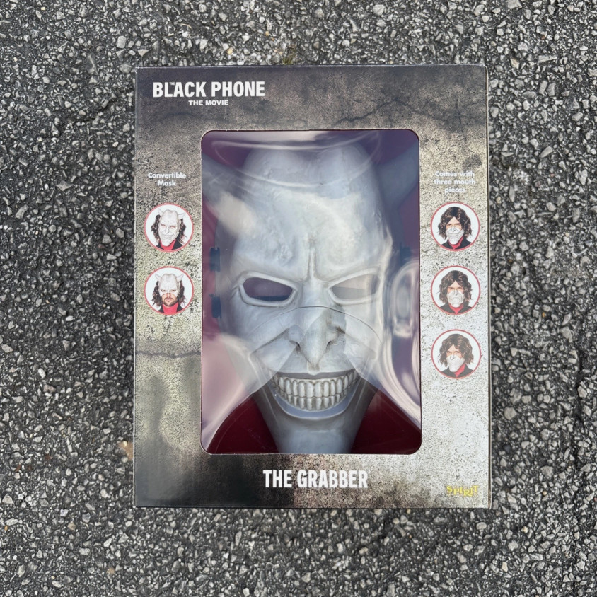 (NEW) The Grabber Half Mask The Black Phone From Spirit Halloween SHIPS TODAY (NEW) The Grabber Half Mask The Black Phone From Spirit Halloween SHIPS TODAY