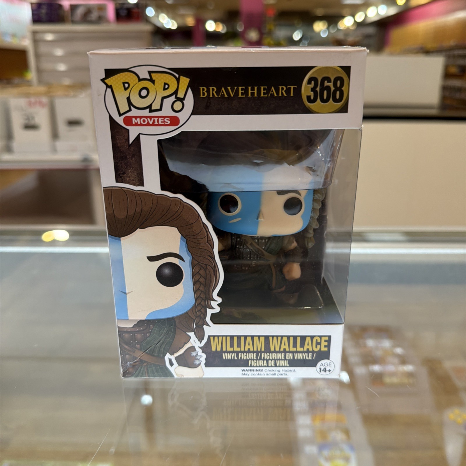 Funko Pop Braveheart William Wallace #368 Movies 2016 Vaulted New Funko Pop Braveheart William Wallace #368 Movies 2016 Vaulted New