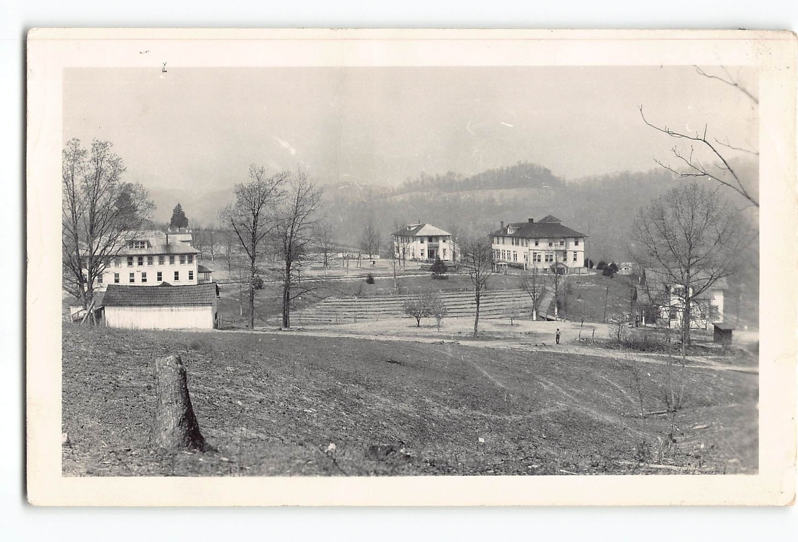 Jackson Kentucky KY RPPC Real Photo 1940-1930 Mt Carmel High School Campus Jackson Kentucky KY RPPC Real Photo 1940-1930 Mt Carmel High School Campus