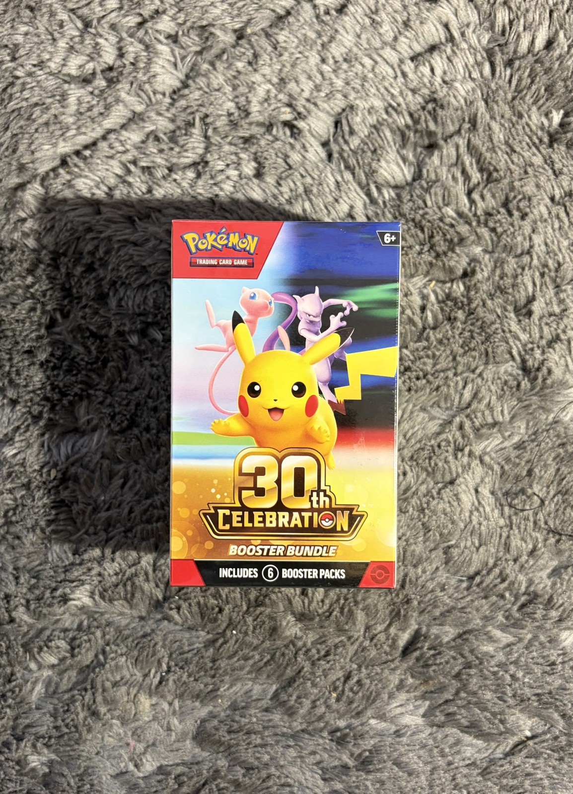 Pokémon TCG 30th Celebration Booster Bundle 6 Packs Brand New Fully Sealed PKC