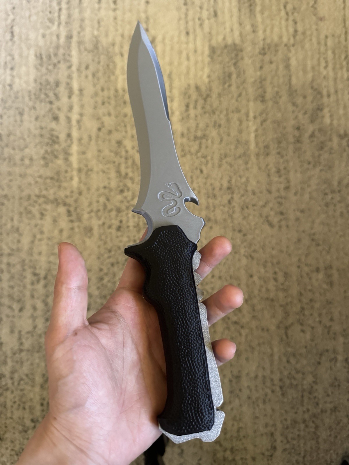 Resident Evil Jack Krauser Knife Cosplay Prop Real Life Size