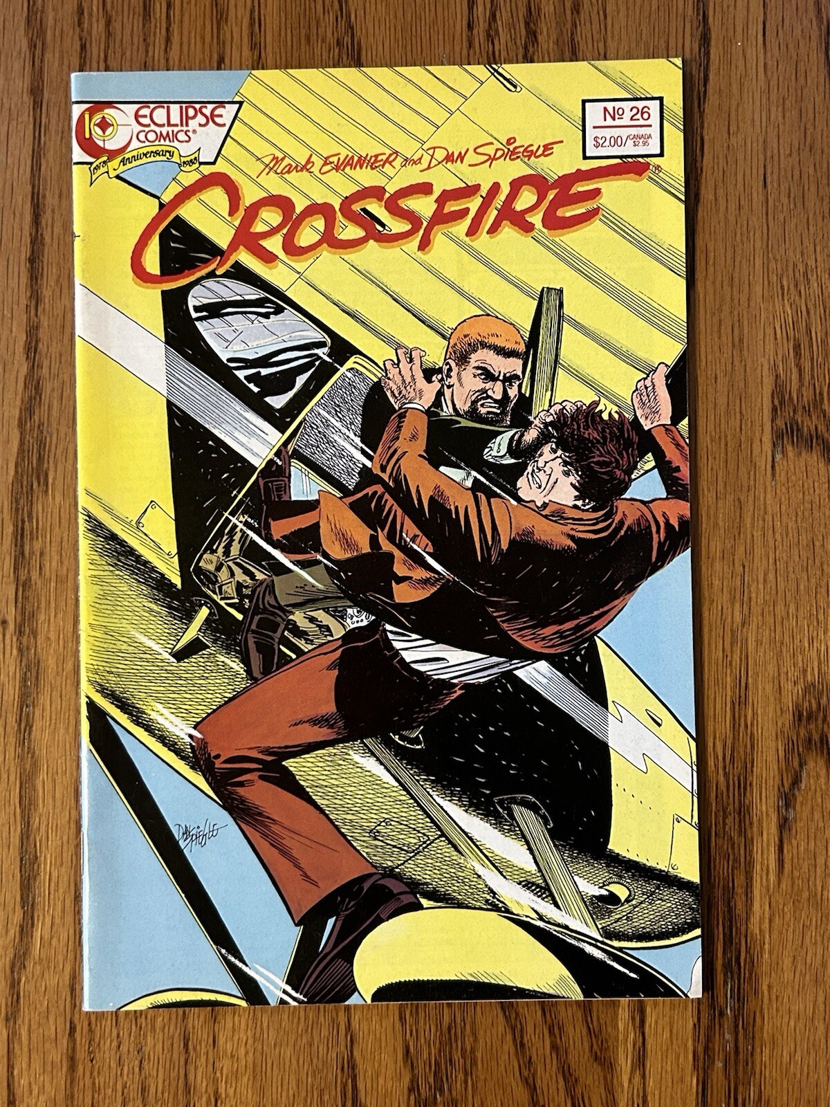 Crossfire #26 1988 Eclipse Comics Crossfire #26 1988 Eclipse Comics