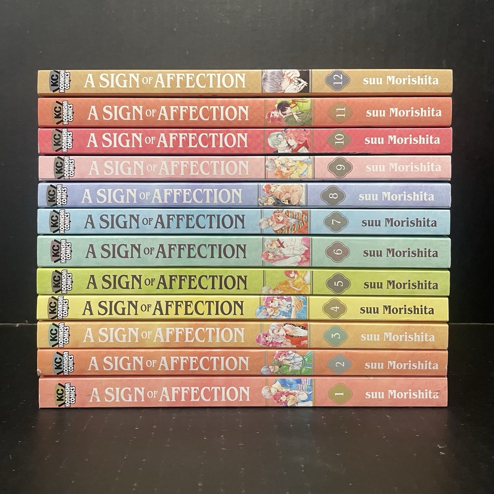 A Sign of Affection Manga Volumes 1-12 English US Authentic Kodansha Brand New A Sign of Affection Manga Volumes 1-12 English US Authentic Kodansha Brand New