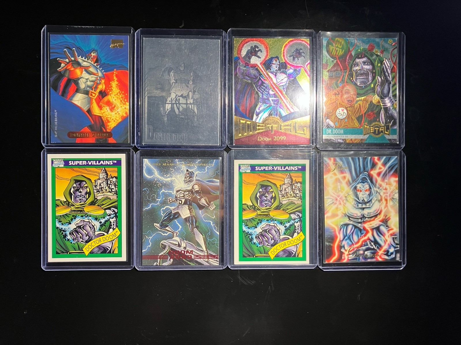 Vintage Dr Doom Card Lot Series 1 & Others 8 Cards Total. 1990 Impel And Others Vintage Dr Doom Card Lot Series 1 & Others 8 Cards Total. 1990 Impel And Others
