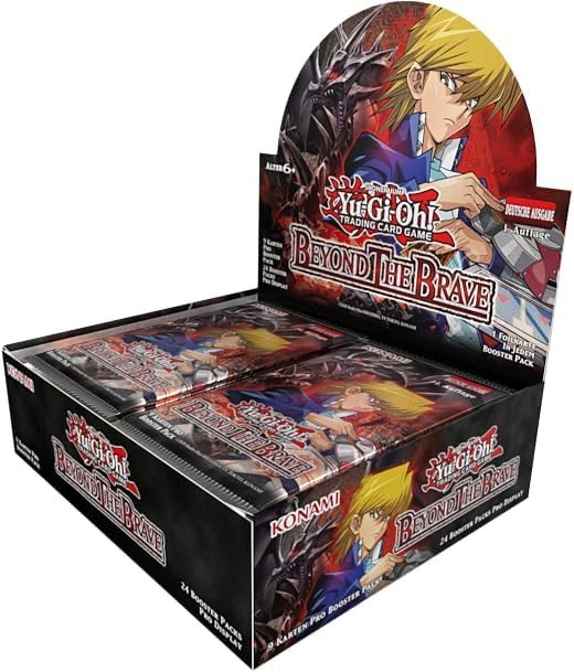Yugioh Beyond the Brave 24 Booster Display - GERMAN NEW ORIGINAL PACKAGING 1st Edition VVK Yugioh Beyond the Brave 24 Booster Display - GERMAN NEW ORIGINAL PACKAGING 1st Edition VVK
