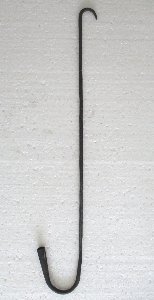 ANTIQUE PRIMITIVE CANDLE HOLDER 24.50 INCH WROUGHT IRON HAND CRAFTED . ANTIQUE PRIMITIVE CANDLE HOLDER 24.50 INCH WROUGHT IRON HAND CRAFTED .