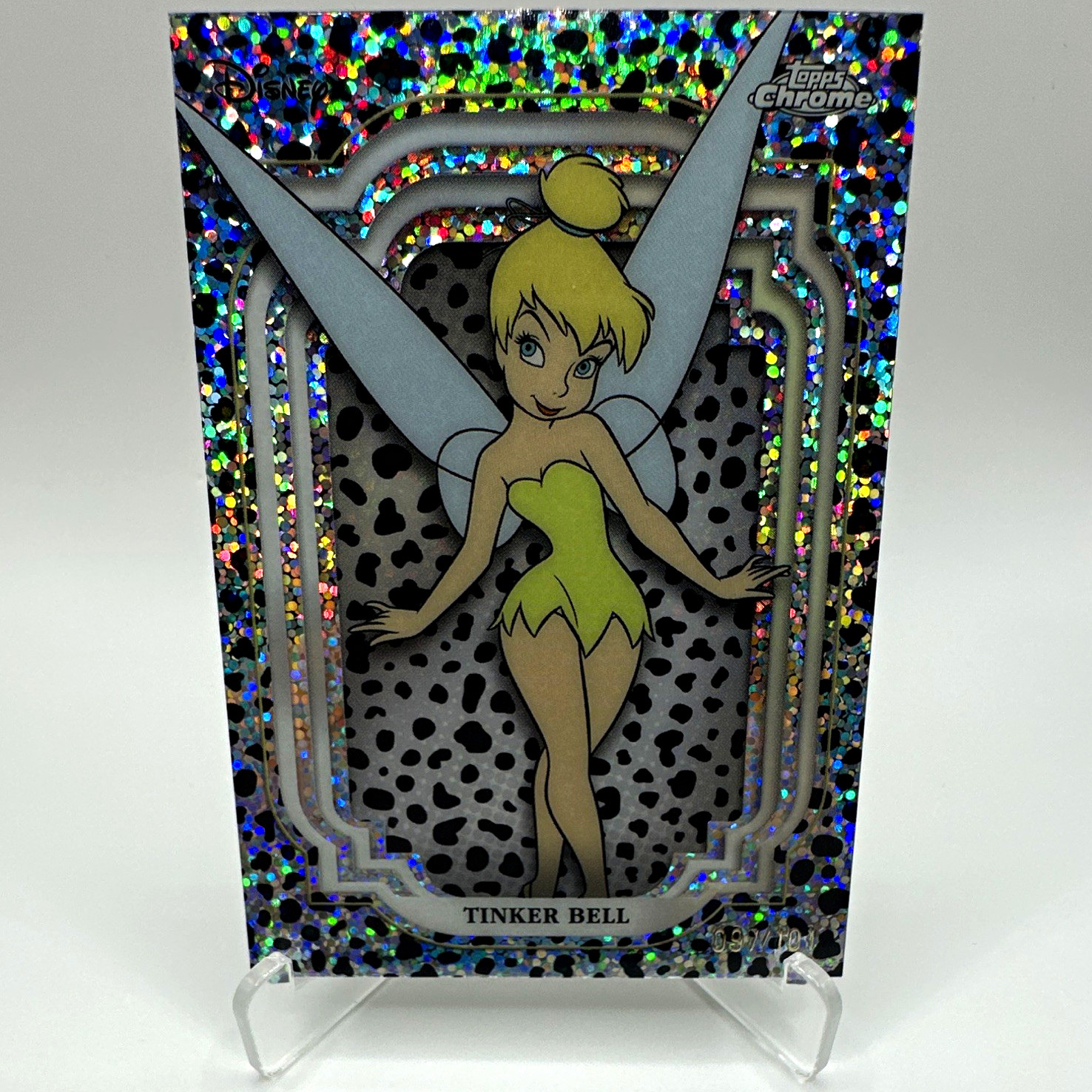 Topps 2024 Topps Chrome Disney 100 Tinker Bell #22 Serial Numbered 97/100 Topps 2024 Topps Chrome Disney 100 Tinker Bell #22 Serial Numbered 97/100
