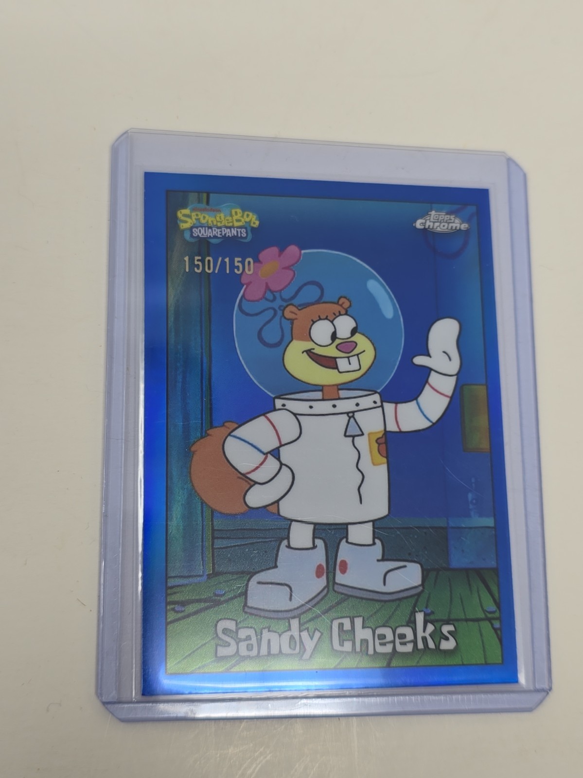2025 topps chrome spongebob Sandy Cheeks Blue Insert | 150/150 Bookend 2025 topps chrome spongebob Sandy Cheeks Blue Insert | 150/150 Bookend