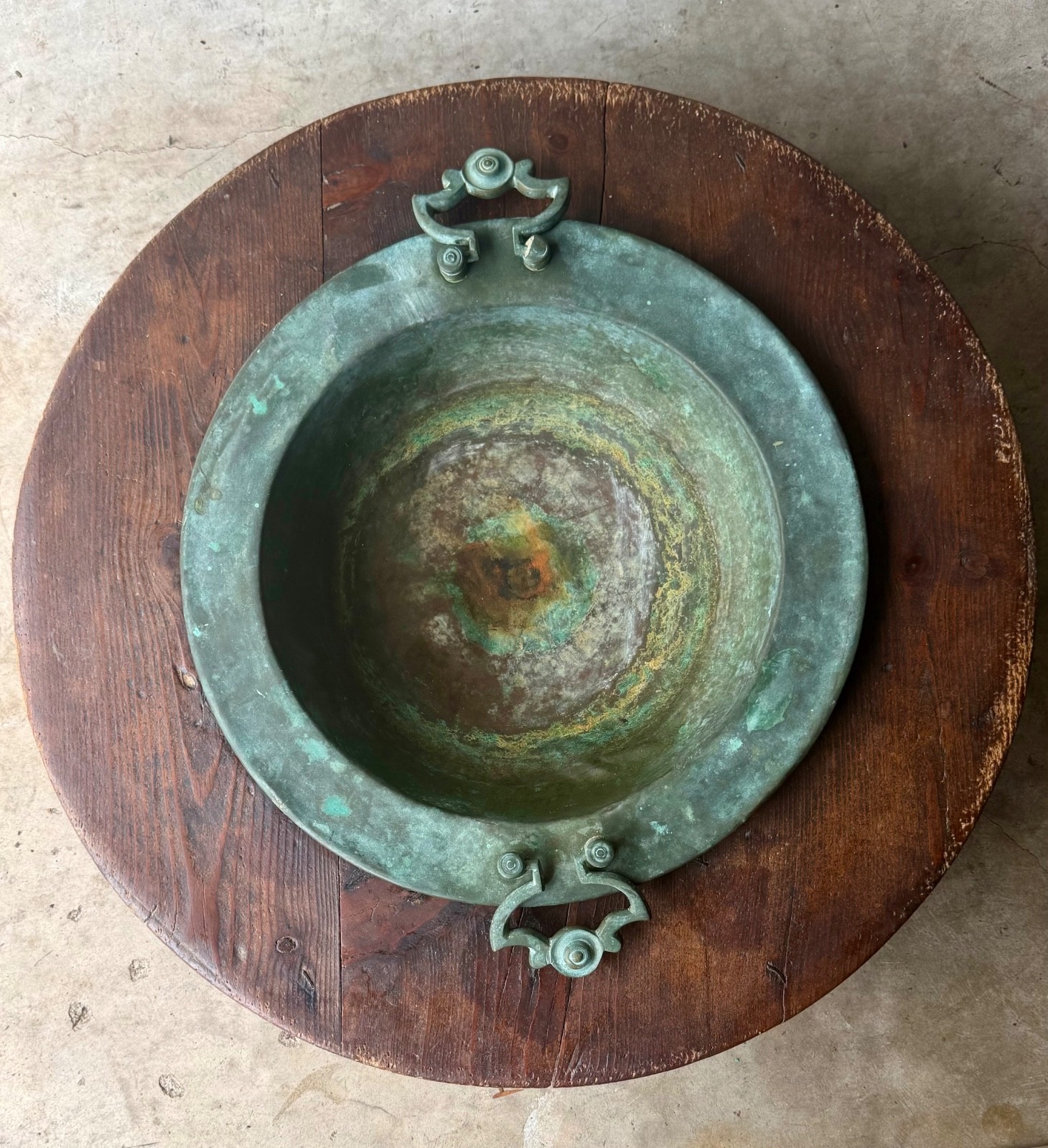 Antique 19th Century Spanish Brazier / Coal Burner / planter Antique 19th Century Spanish Brazier / Coal Burner / planter