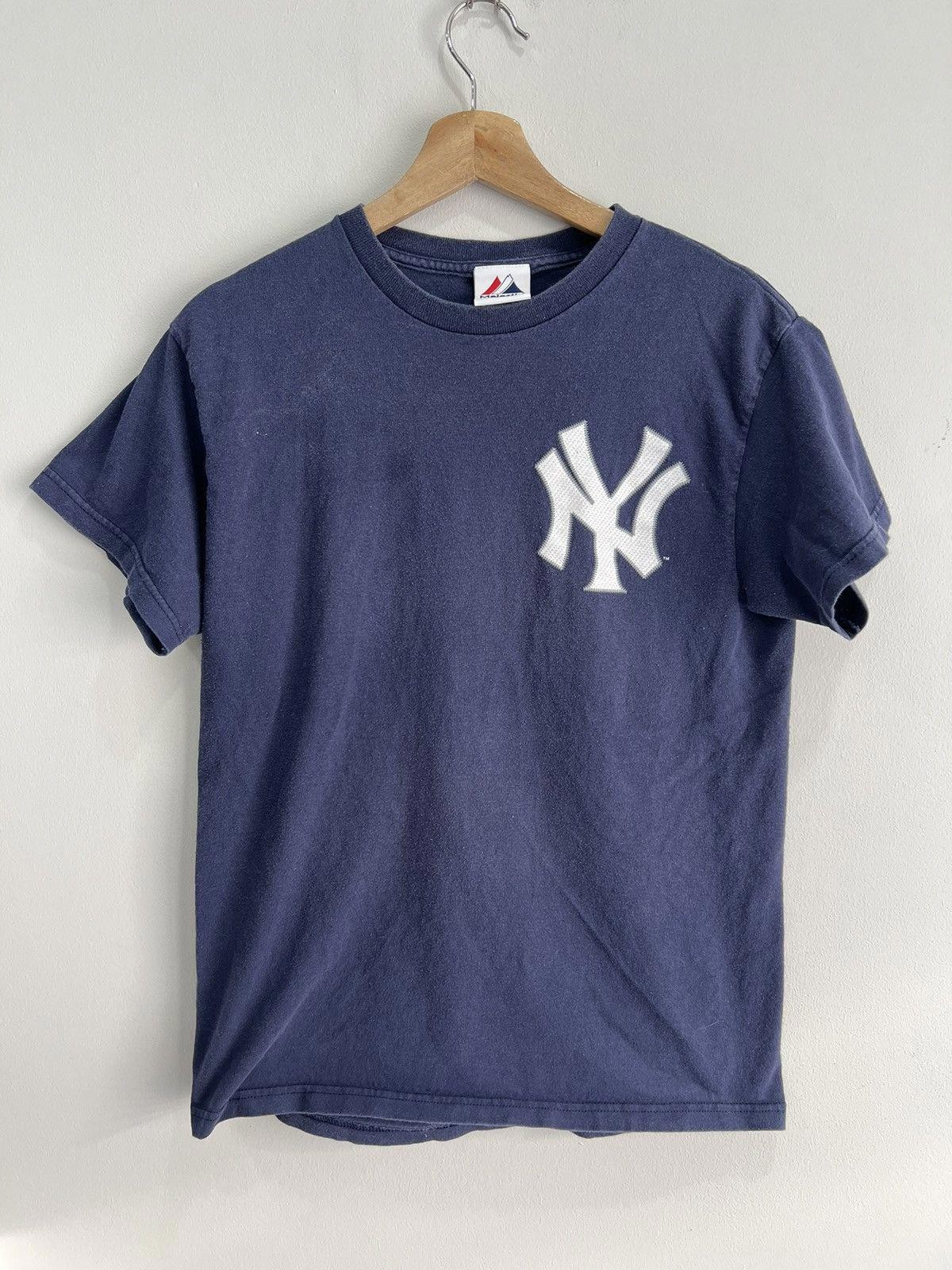 Vintage New York Yankees Jeter Tee Shirt baseball