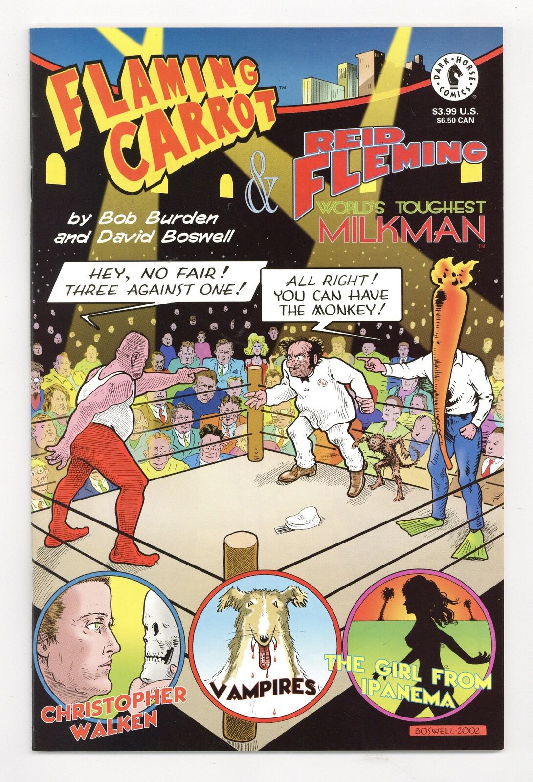 Flaming Carrot and Reid Fleming, World\'s Toughest Milkman #1 VF- 7.5 2002