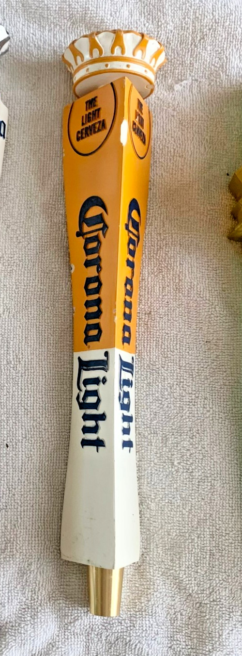 CORONA LIGHT CERVEZA BEER TAP HANDLE RARE 13" TALL CORONA LIGHT CERVEZA BEER TAP HANDLE RARE 13" TALL