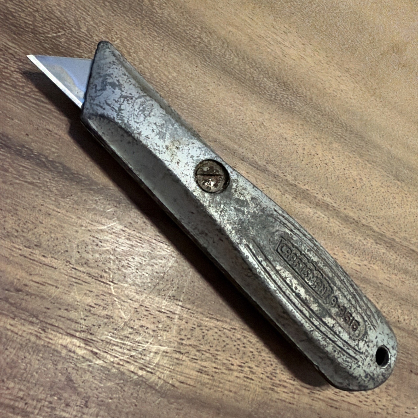 Craftsman Crown No. 9-9515 Fixed Blade Utility Knife Made In USA W/ New Blade Craftsman Crown No. 9-9515 Fixed Blade Utility Knife Made In USA W/ New Blade