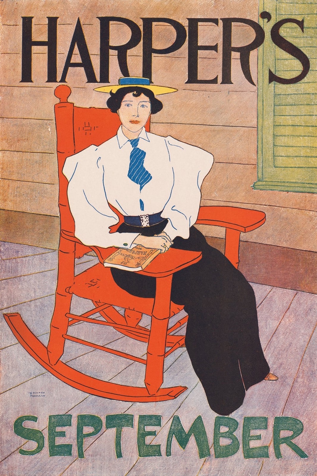 🖼️ Harper's September (1895) Vintage Art Print Poster - Retro Decor 24x36” - 🖼️ Harper's September (1895) Vintage Art Print Poster - Retro Decor 24x36” -