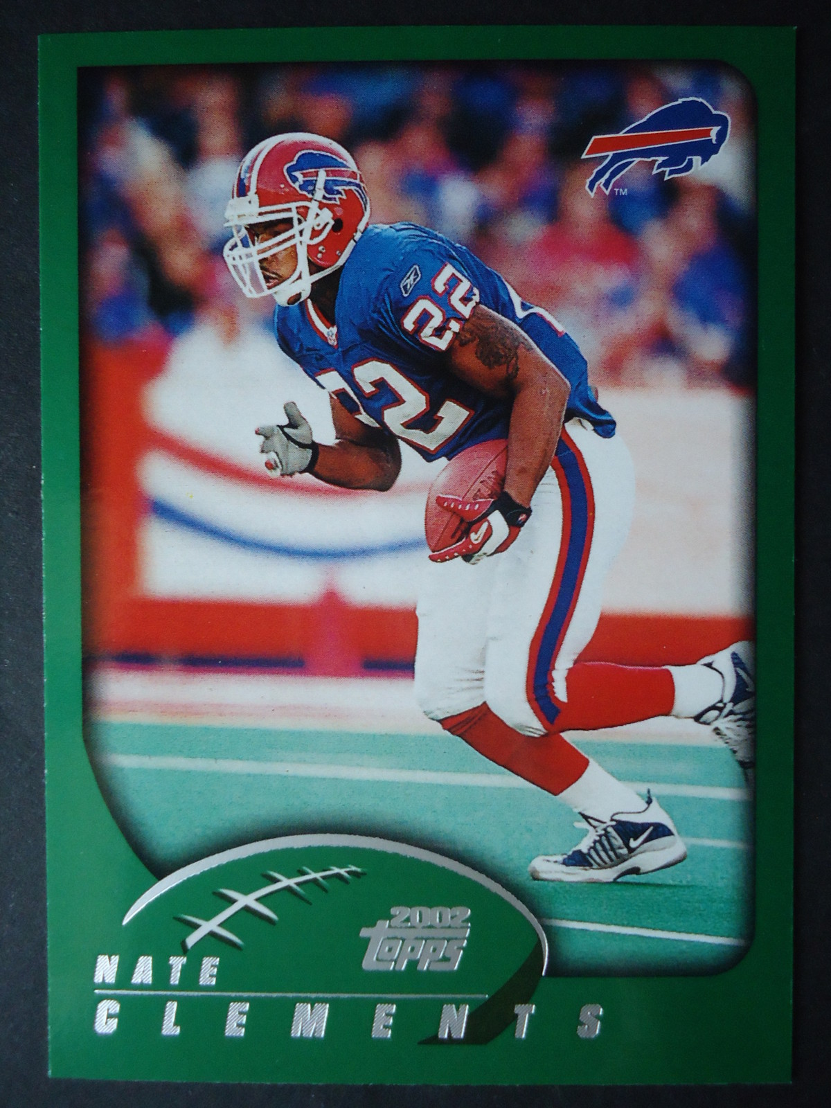 NFL 264 Nate Clements Buffalo Bills Transactions Topps 2002 NFL 264 Nate Clements Buffalo Bills Transactions Topps 2002