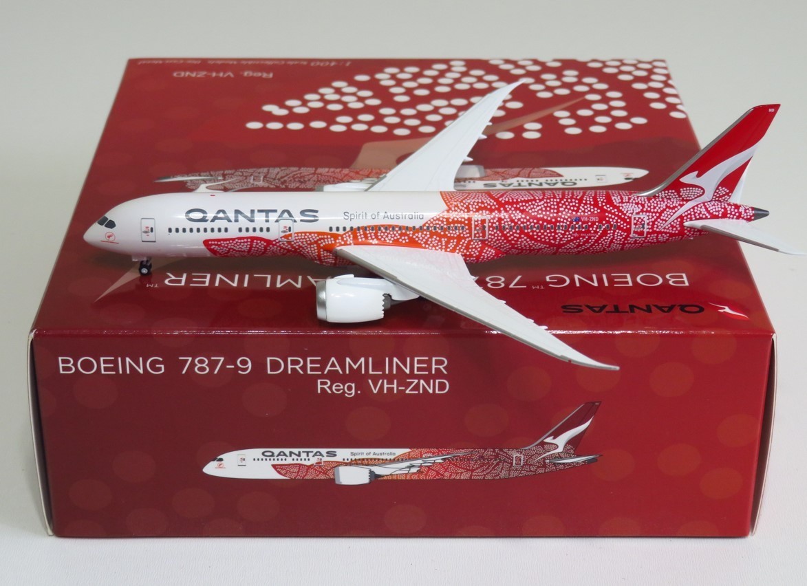 NG Models Lite Qantas B787-9. VH-ZND. BALARINJI. Brand New. 1:400 Scale NG Models Lite Qantas B787-9. VH-ZND. BALARINJI. Brand New. 1:400 Scale