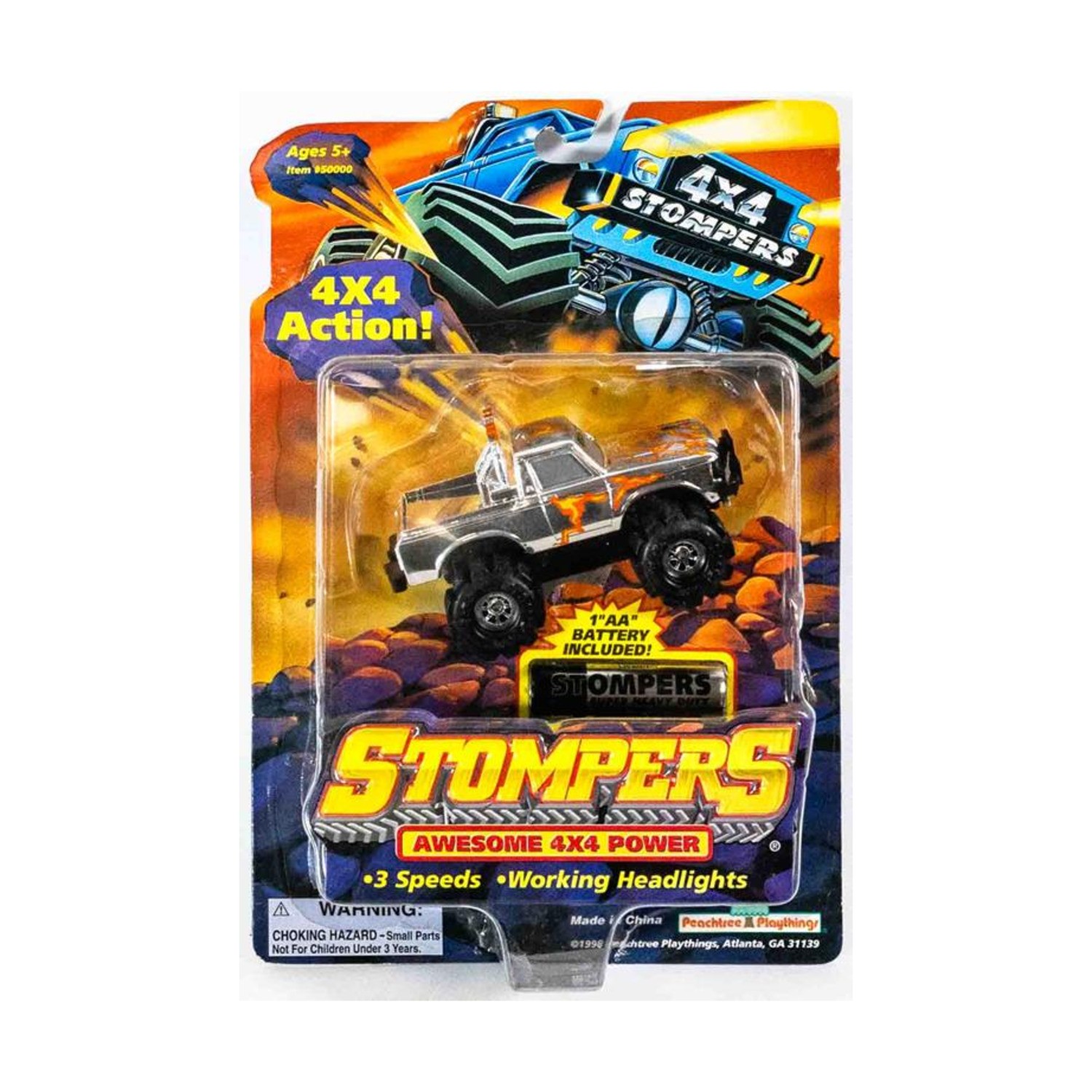 Peachtree Toys 4x4 Stompers - Chrome Thunder VG+/Mint