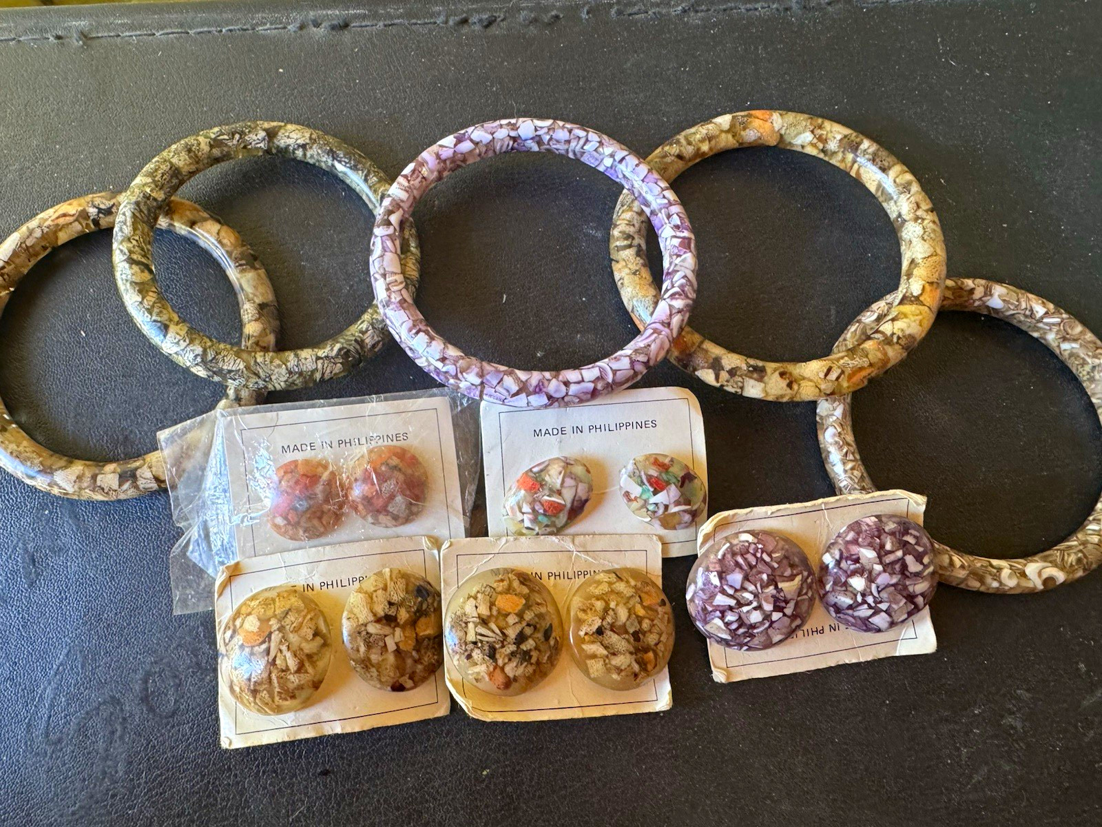 Vintage Handmade Philippines SeaShell Jewelry Mixed Lot Vintage Handmade Philippines SeaShell Jewelry Mixed Lot