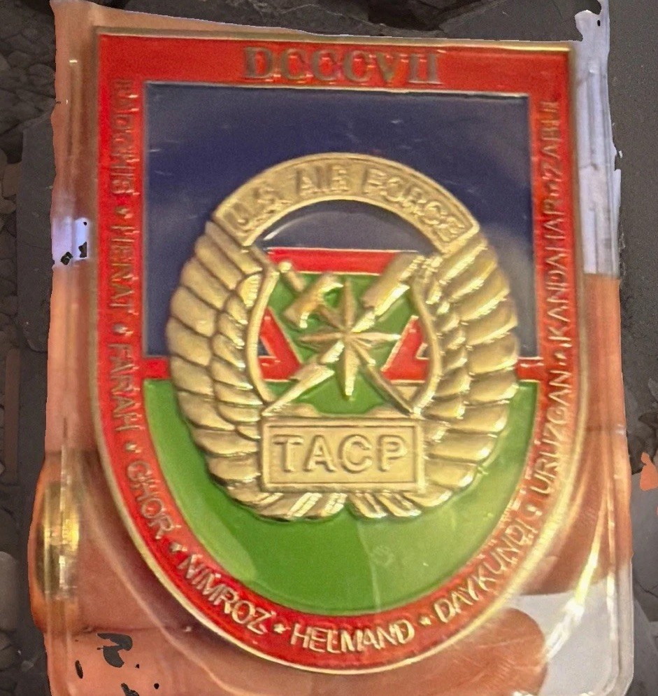 Rare Air Force TACP DCCCVII “Zombies Never Die” for combat excellence Coin OIF Rare Air Force TACP DCCCVII “Zombies Never Die” for combat excellence Coin OIF