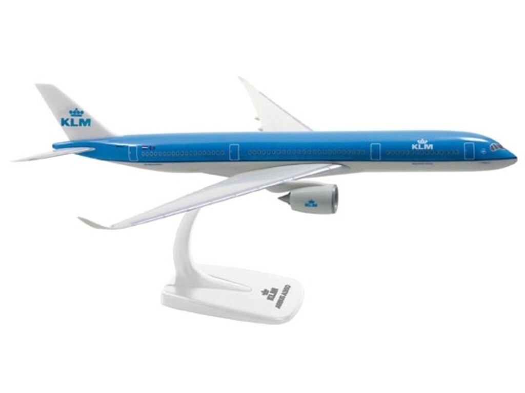 PPC KLM Asia Airbus A350-900 PH-KLM Desk Top Display 1/200 Jet Model AV Airplane PPC KLM Asia Airbus A350-900 PH-KLM Desk Top Display 1/200 Jet Model AV Airplane
