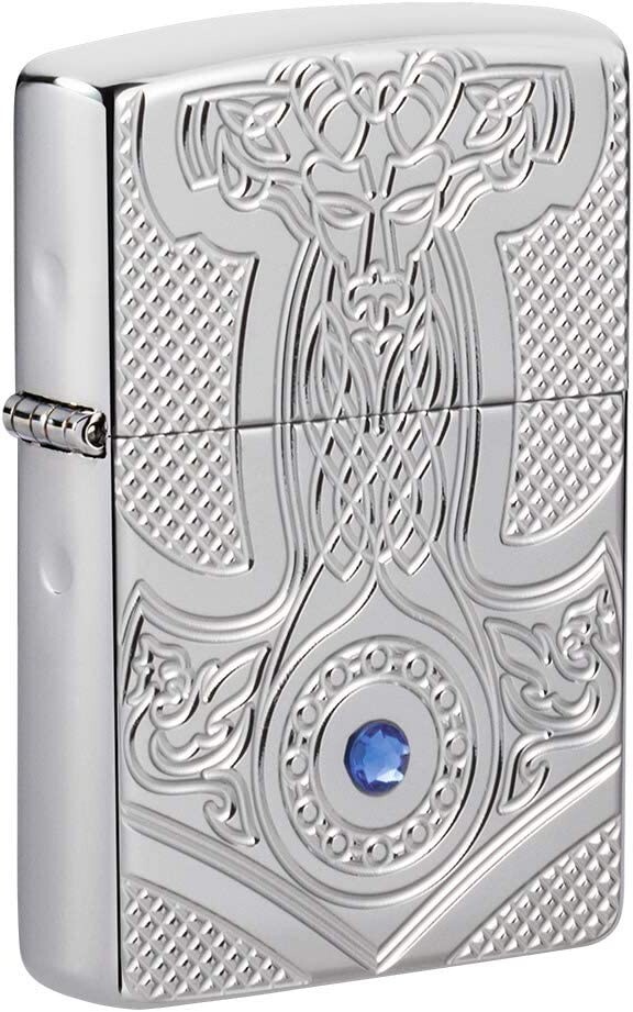 Zippo Armor Medieval High Polish Chrome 49289 Zippo Armor Medieval High Polish Chrome 49289
